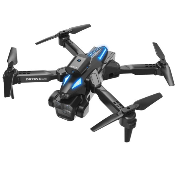 Dronzy C10 Black Drone – Triple Camera, 4K HD Video, Foldable Design - Image 6