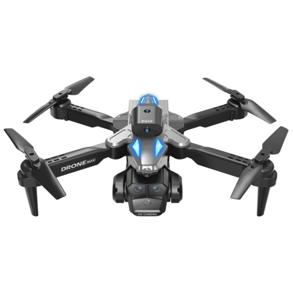 Dronzy C10 Black Drone – Triple Camera, 4K HD Video, Foldable Design - Image 5